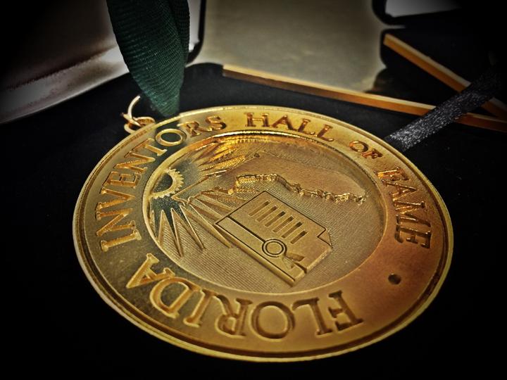 Florida Inventors Hall of Fame medal