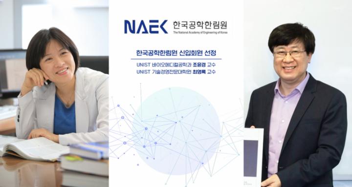 Prof. Yoon-Kyoung Cho (left) and Prof. Young Rok Choi (right)