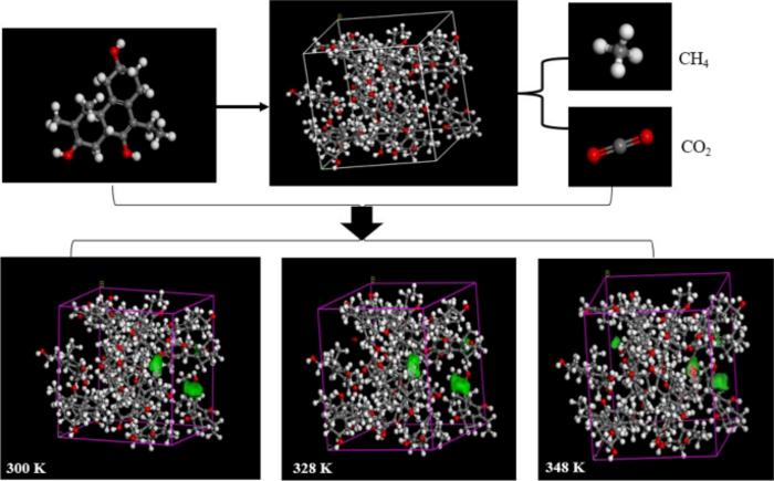 Investigating adsorption properties of CO₂ and CH₄ in subbituminous coals from Mamu and Nsukka formations: a molecular simulation approach