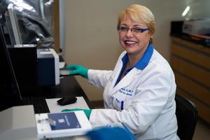Hollings researcher Sophie Paczesny