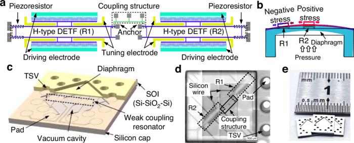 Structure of the proposed weak-coupling resonator and sensor.