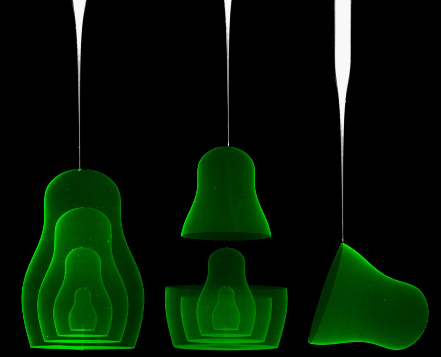 'Writing' Objects in a Granular Gel Paves Way for 3-D Printing With Soft Materials (5 of 5)