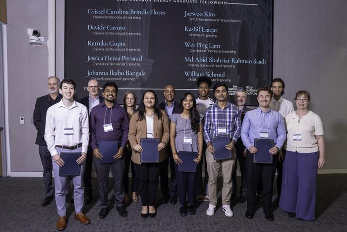 Rice announces second cohort of Chevron Energy Graduate Fellows