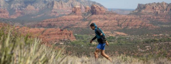 Ultra-runner Joe McConaughey at the 2022 Cocodona 250 ultramarathon