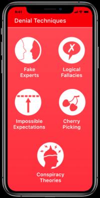 Cranky Uncle App Denial Screen