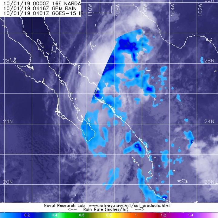 GPM Image of Narda