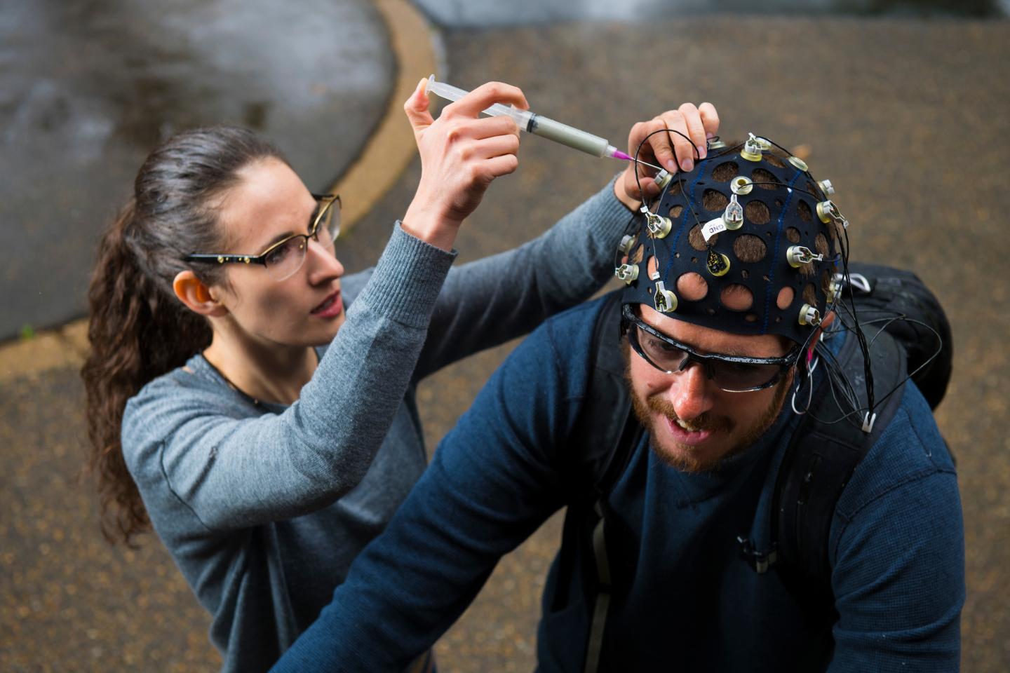 Brain Activity and Background Noise