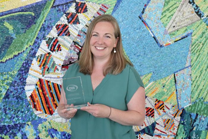 USU Neuroscientist Sara Freeman Receives CUR Award for Undergrad Research Mentorship Excellence
