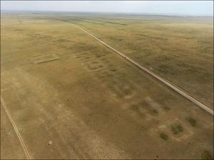 Aerial view of Semiyarka site