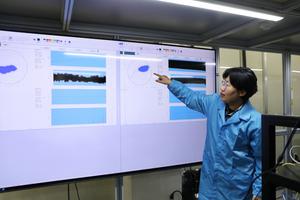 Dr. Jiyeon Choi at KIMM explains the measured variation of an F-theta lens