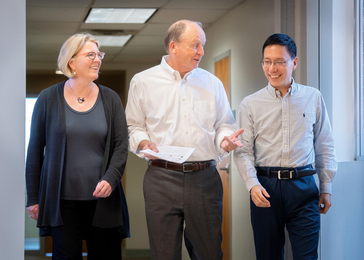 Drs. Wang, Nichols, and Robison of St. Jude Children's Research Hospital