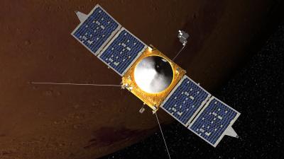 Artist's Concept of MAVEN Spacecraft