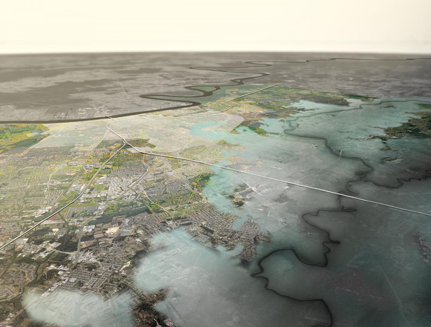 Greater Baton Rouge Perspective Map