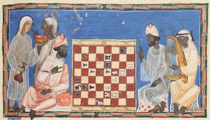 Two Black chess players (1283)