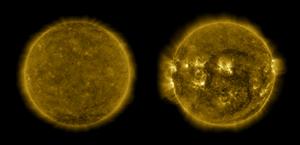 Solar minimum and maximum