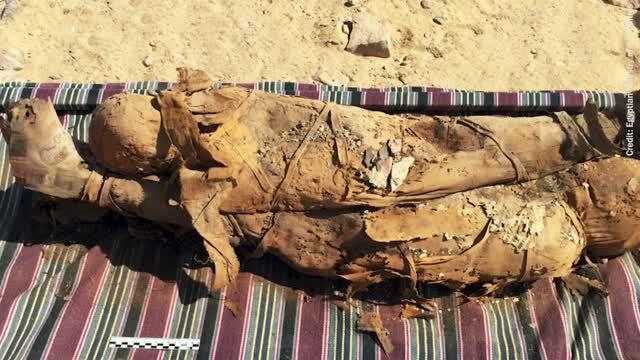 VIDEO: Studying Egyptian Mummy Bones at Berkeley Lab's Advanced Light Source