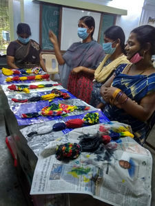 Tie and dye skill development training (2)