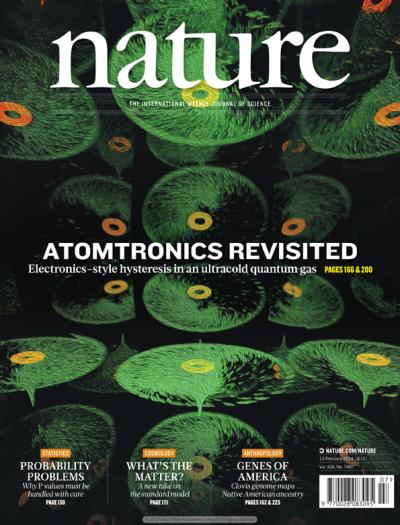 <i>Nature</i> Cover Image