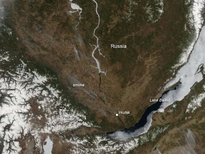 Wildfires in Siberia