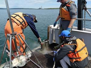 Sediment sampling