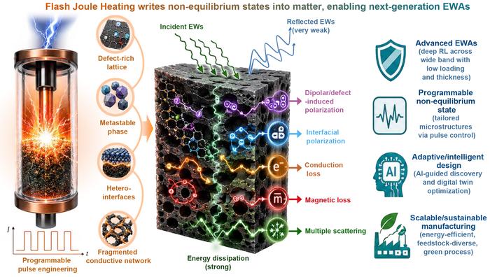 Evolution of flash Joule heating technology and the concept of non equilibrium encoding