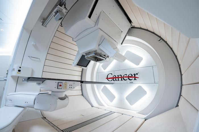 Patient platform at UT MD Anderson's Proton Therapy Center