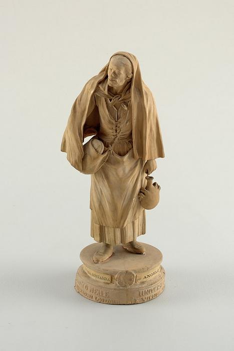 Stooped older woman