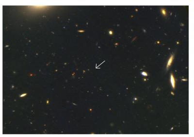 Shot from Hubble of Where the GRB Would Be