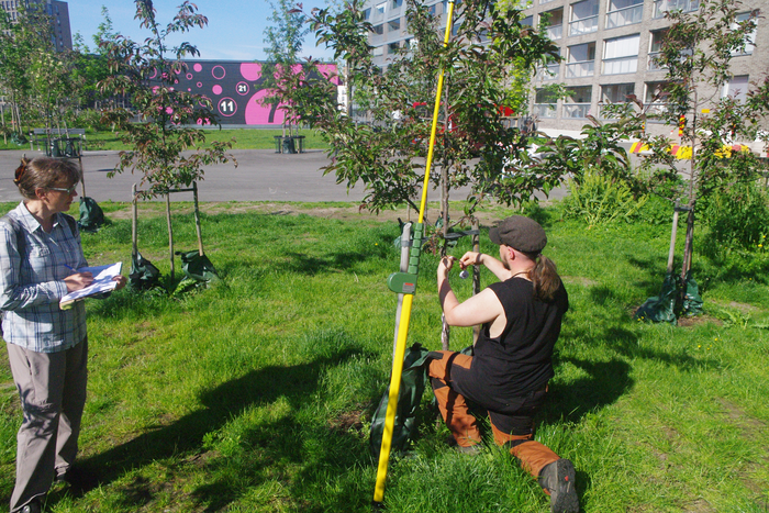 A carbon sequestration park in Helsinki, Finland.