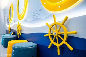 The special MRI equipment, as well as the submarine-themed waiting room and examination room, are housed in the Central Patient Care Building of Semmelweis University