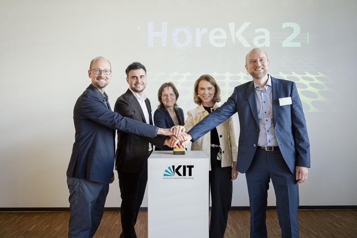 Commissioning ceremony of the new HoreKa 2 supercomputer