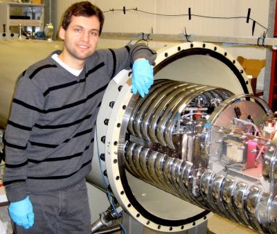 Michael Anders at the LUNA Accelerator