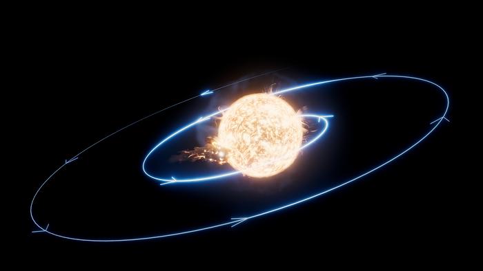 Illustration of planetary engulfment