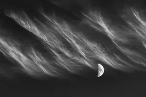 Third Prize: "Cirrus, the Veils of the Moon"