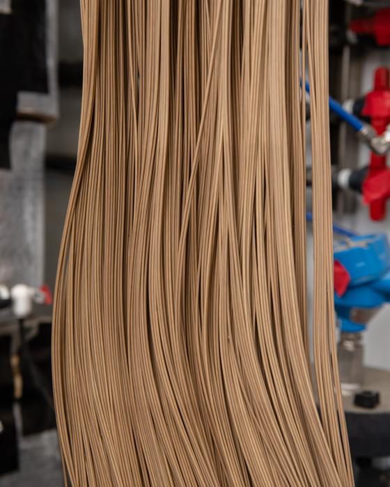 Anaereobic membrane close-up