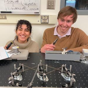 Paulsen undergraduate student team: Faten Abu Al Ardat ‘27 and Harry Maakestad ‘26