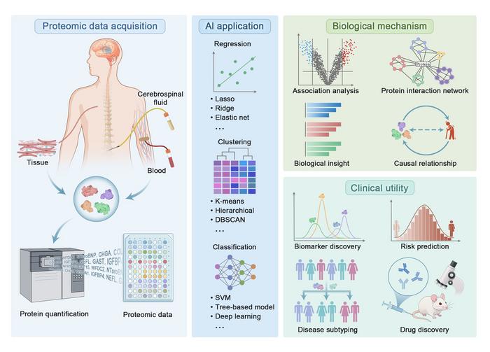 Proteomics analytical pipeline in precision medicine