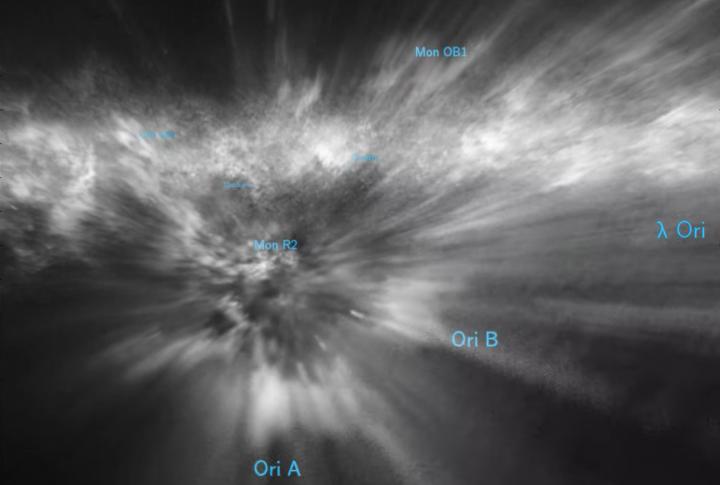 Space-Dust Fly-Through