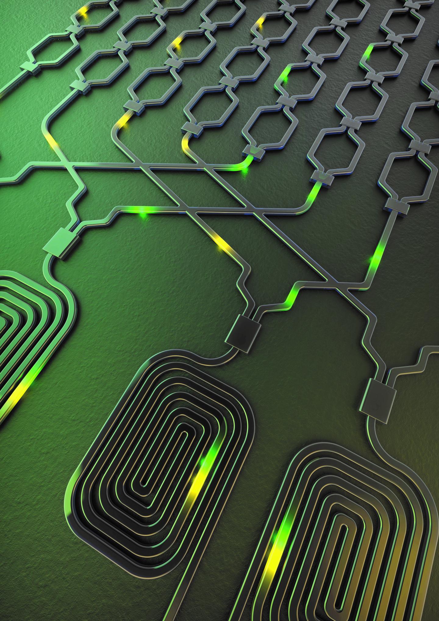 Artist's Illustration of the Chip