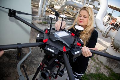 MWIR Drone Inspection