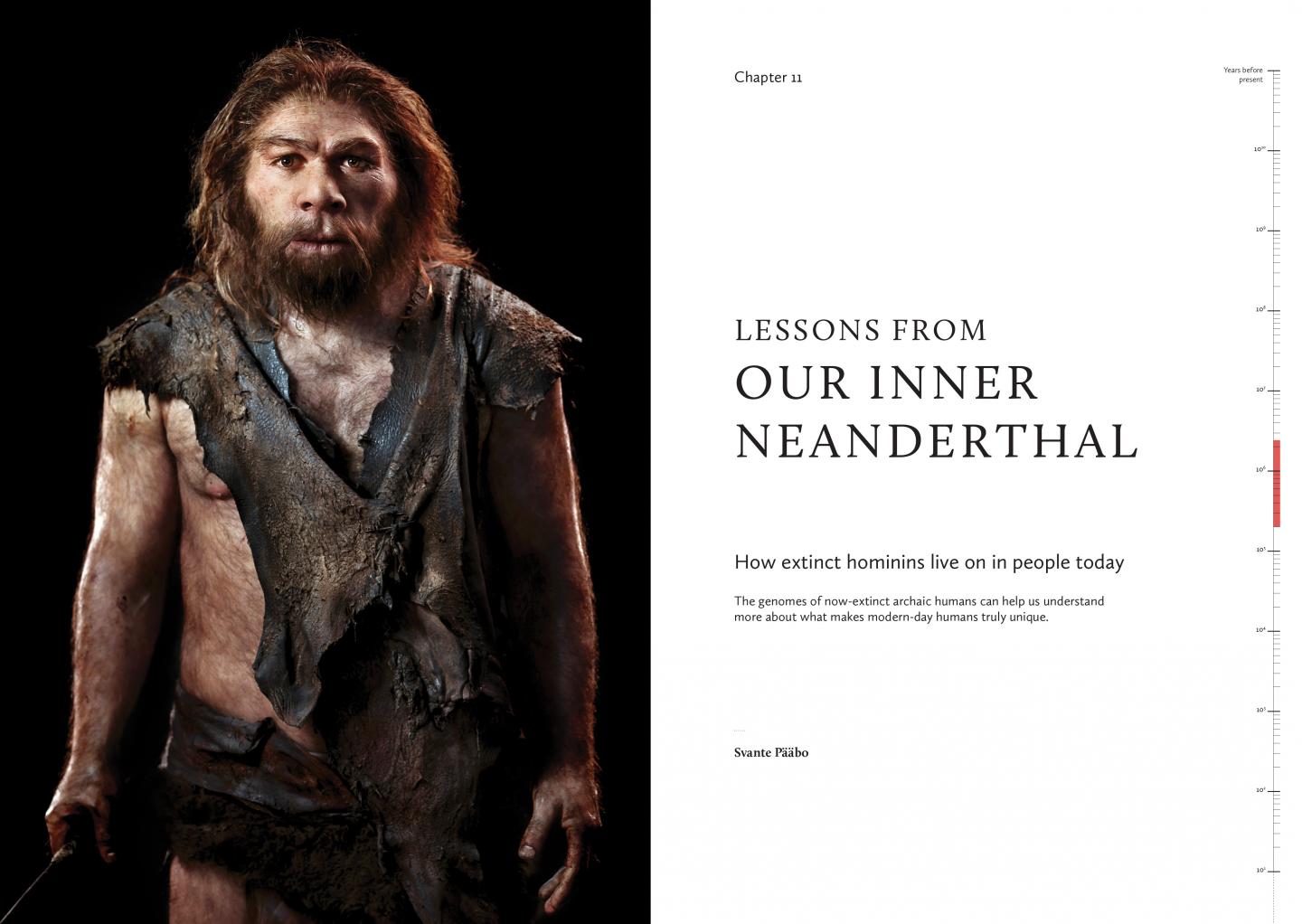 Sydney Brenner's 10-on-10: The Chronicles of Evolution Sample Page on Neanderthals