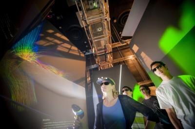 Prof Alison Marsden in the StarCAVE Imaging Space
