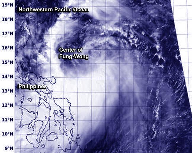 VIIRS Image of Fung-Wong