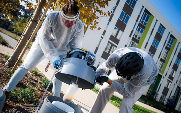 Wastewater Detection, University of California San Diego