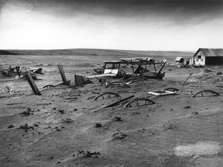 Dust-Bowl Farm