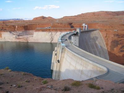 Glen Canyon Dam, Near Lee's Ferry, Arizona