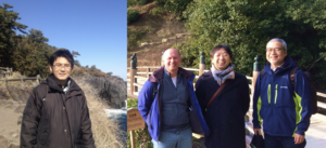 Naoya Fujiwara, Mark Fricker, Takaaki Aoki and Toshiyuki Nakagaki