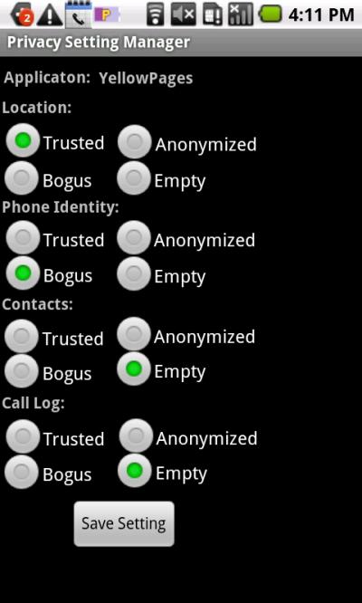 Taming Information-Stealing Smartphone Applications