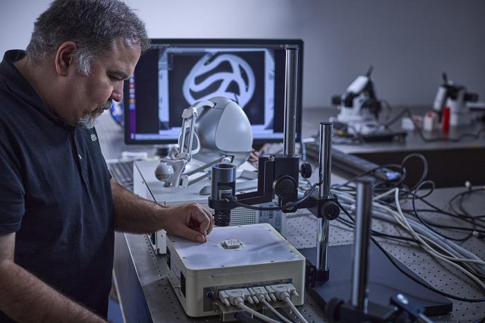 Dr Ali Hoshiar at work
