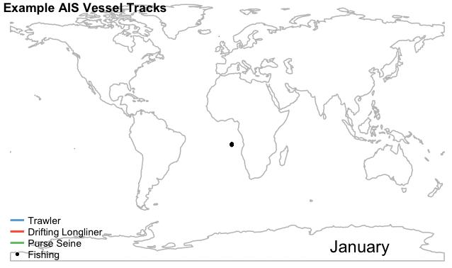 Sample AIS Tracks